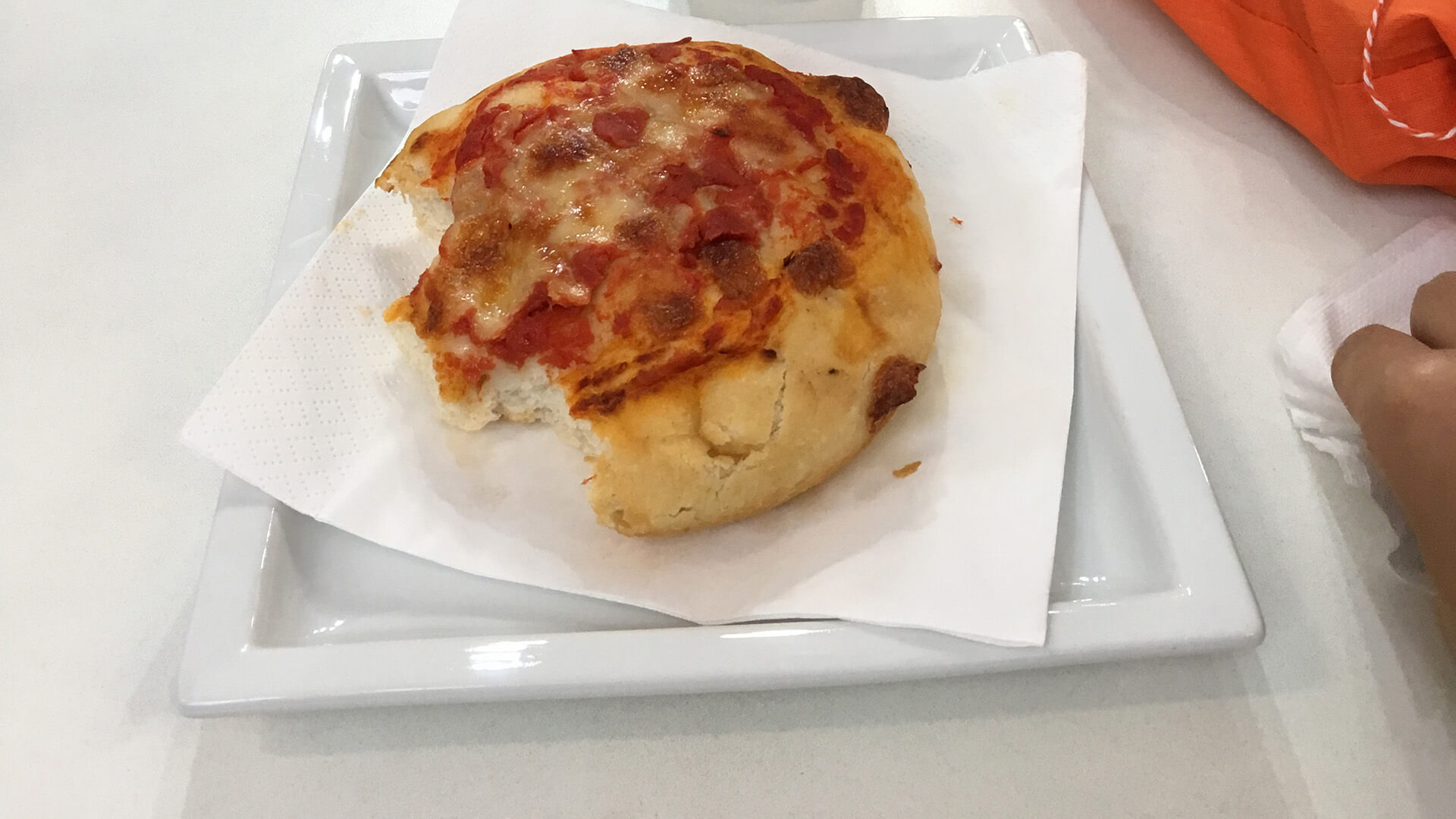 When in Italy – pizza till frukost