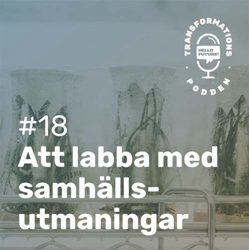 Transformationspodden # 18 – Att labba med samhällsutmaningar